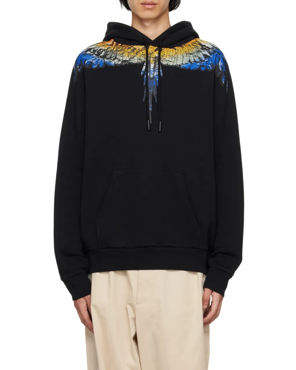 County Of Milan Icon Wings Drawstring Hoodie