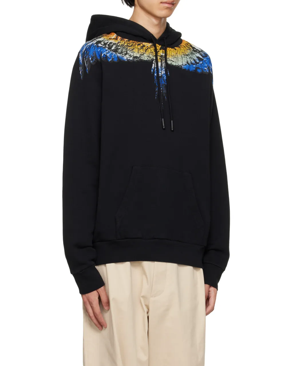 County Of Milan Icon Wings Drawstring Hoodie