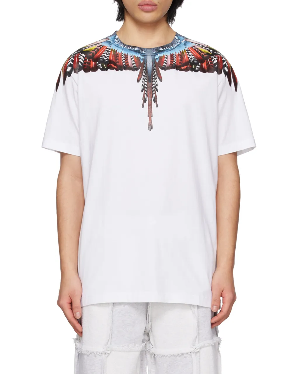 County Of Milan Wings Printed T-Shirt
