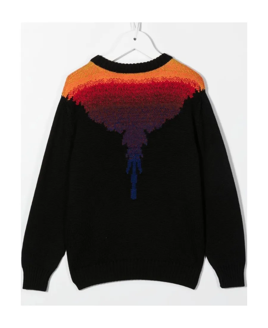 County Of Milan Wings Intarsia Crewneck Jumper