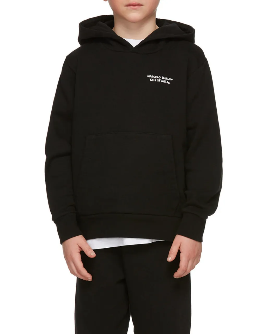 Tempera Cross Logo-Print Hoodie