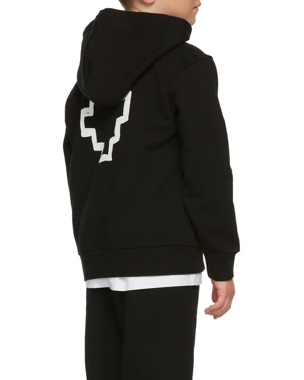 Tempera Cross Logo-Print Hoodie