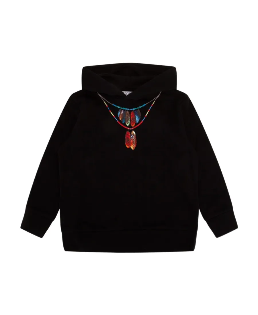 Graphic-Print Pullover Hoodie