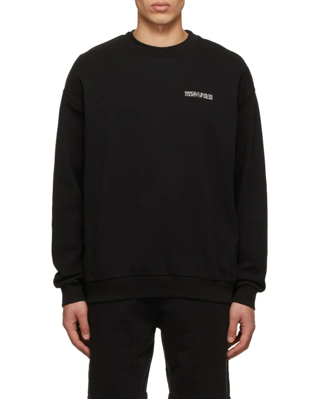 County Of Milan Motif Printed Jumper