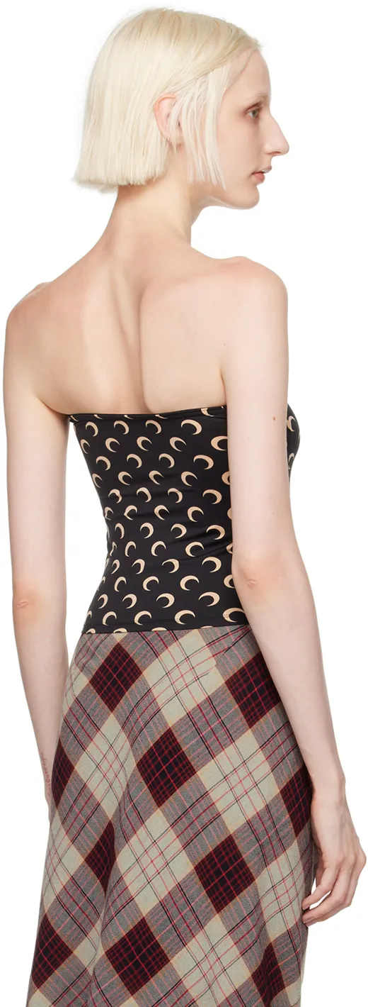 All-Over Moon Printed Top