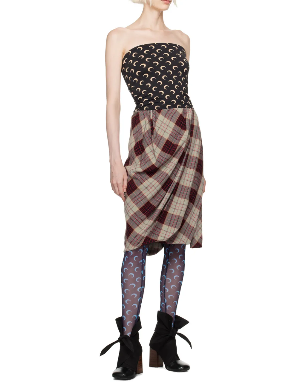 All-Over Moon Printed Top