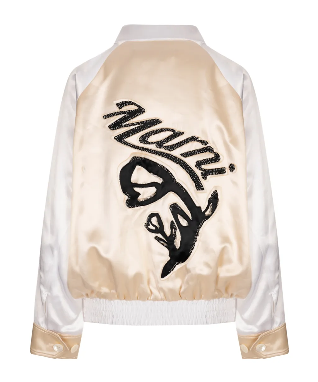 Zipped Bomber Jacket