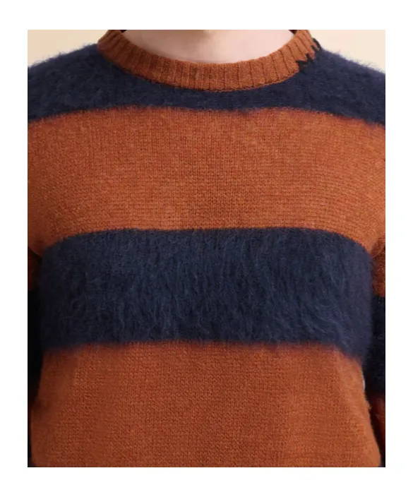 Striped Crewneck Knitted Jumper