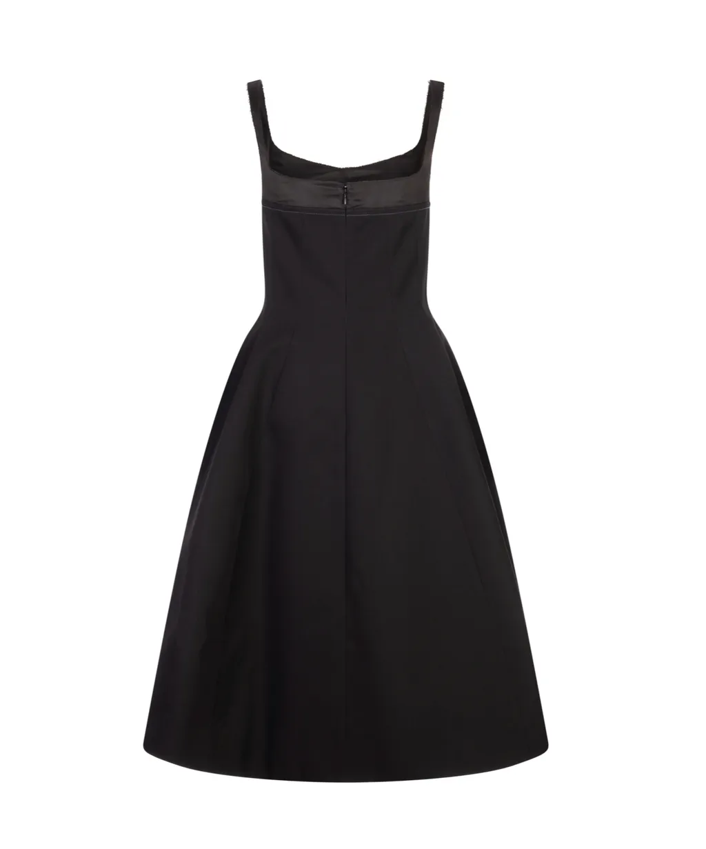 Sleeveless Zipped Dress