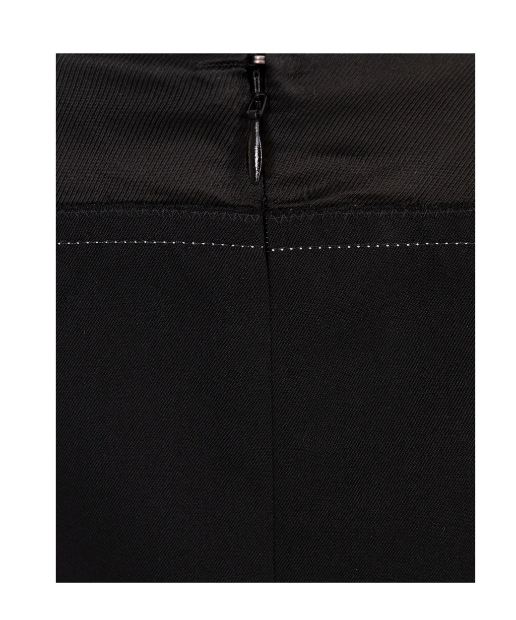 Sleeveless Zipped Dress