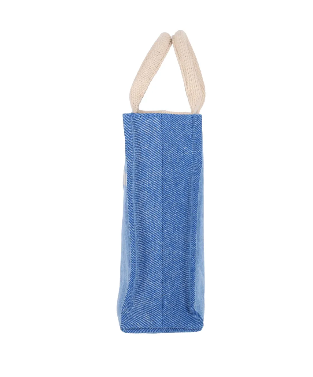 Logo Embroidered Tote Bag