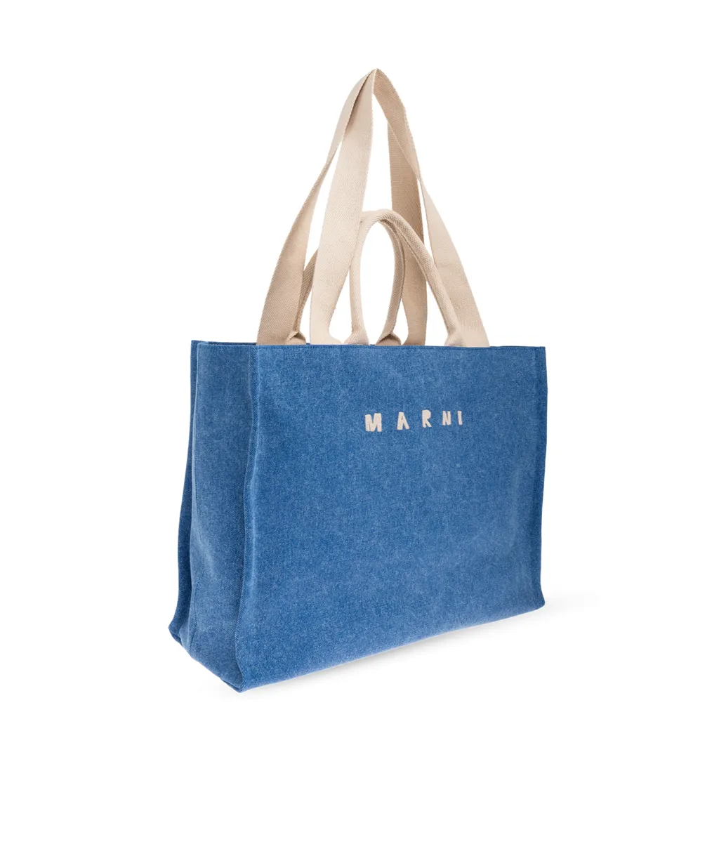 Logo-Detail Tote Bag