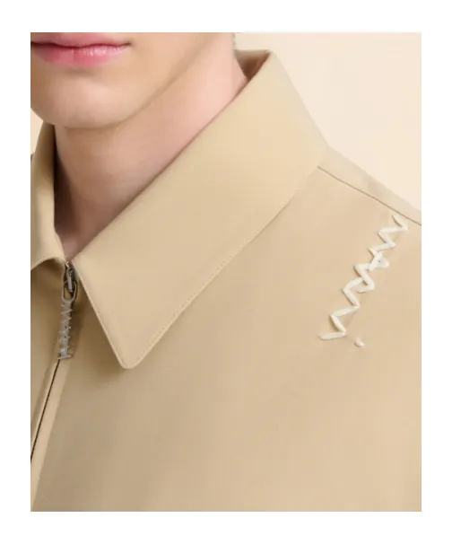 Logo-Embroidered Jacket