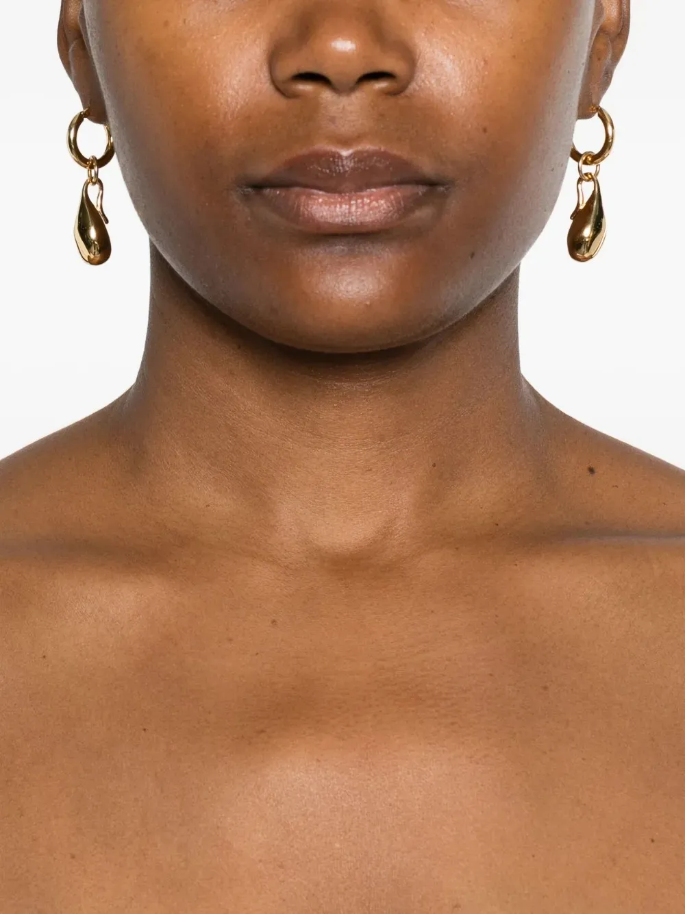 Teardrop Hoop Earrings