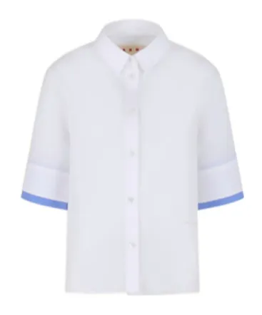 Poplin Shirt With Double Cuffs