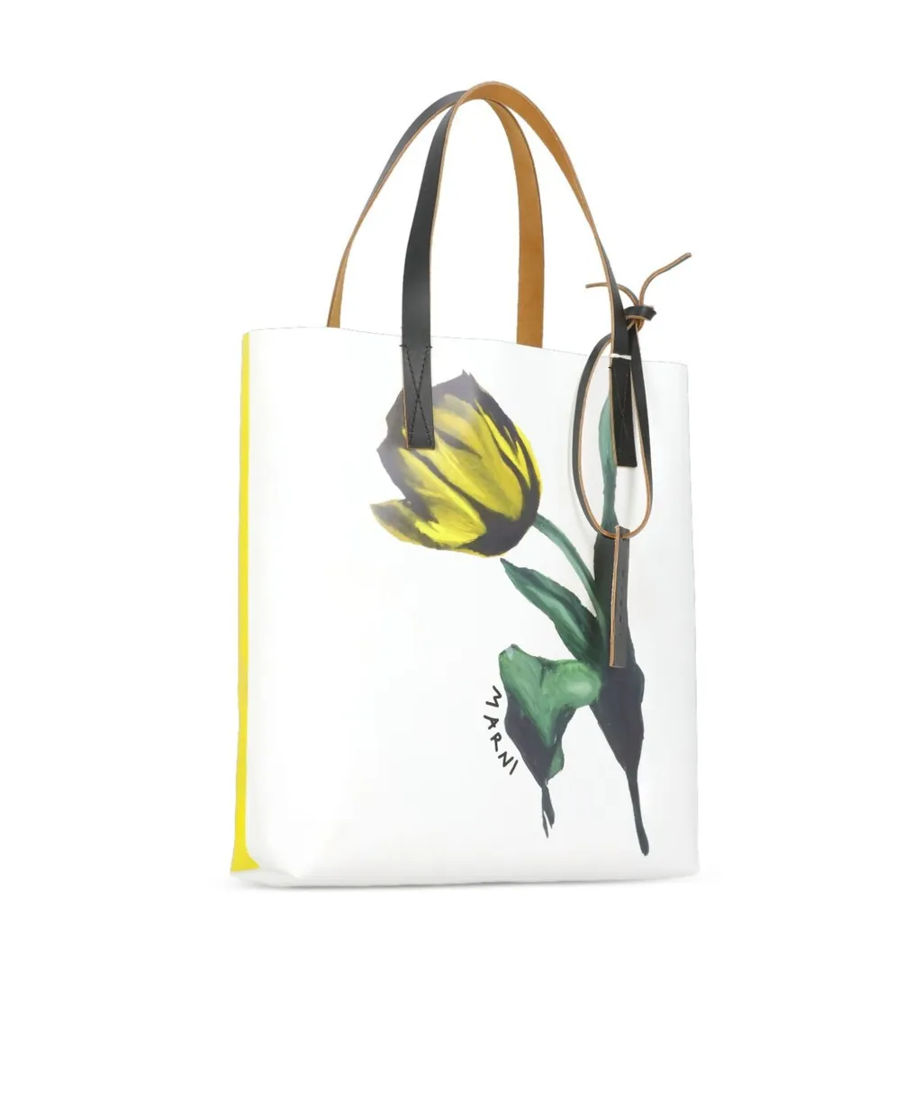 Tribeca Tote With Tulip Print