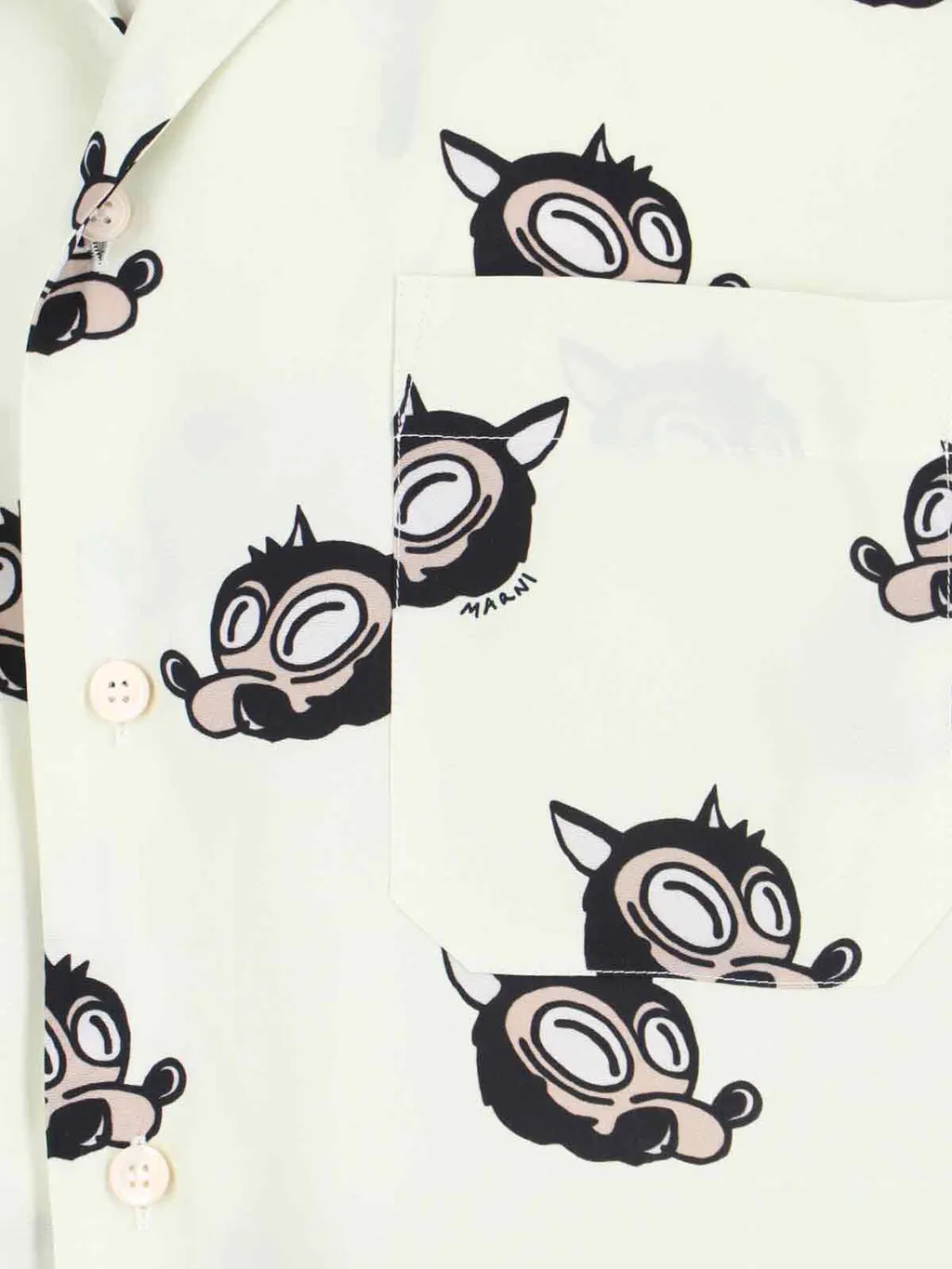 Graphic Printed Short-Sleeved Shirt