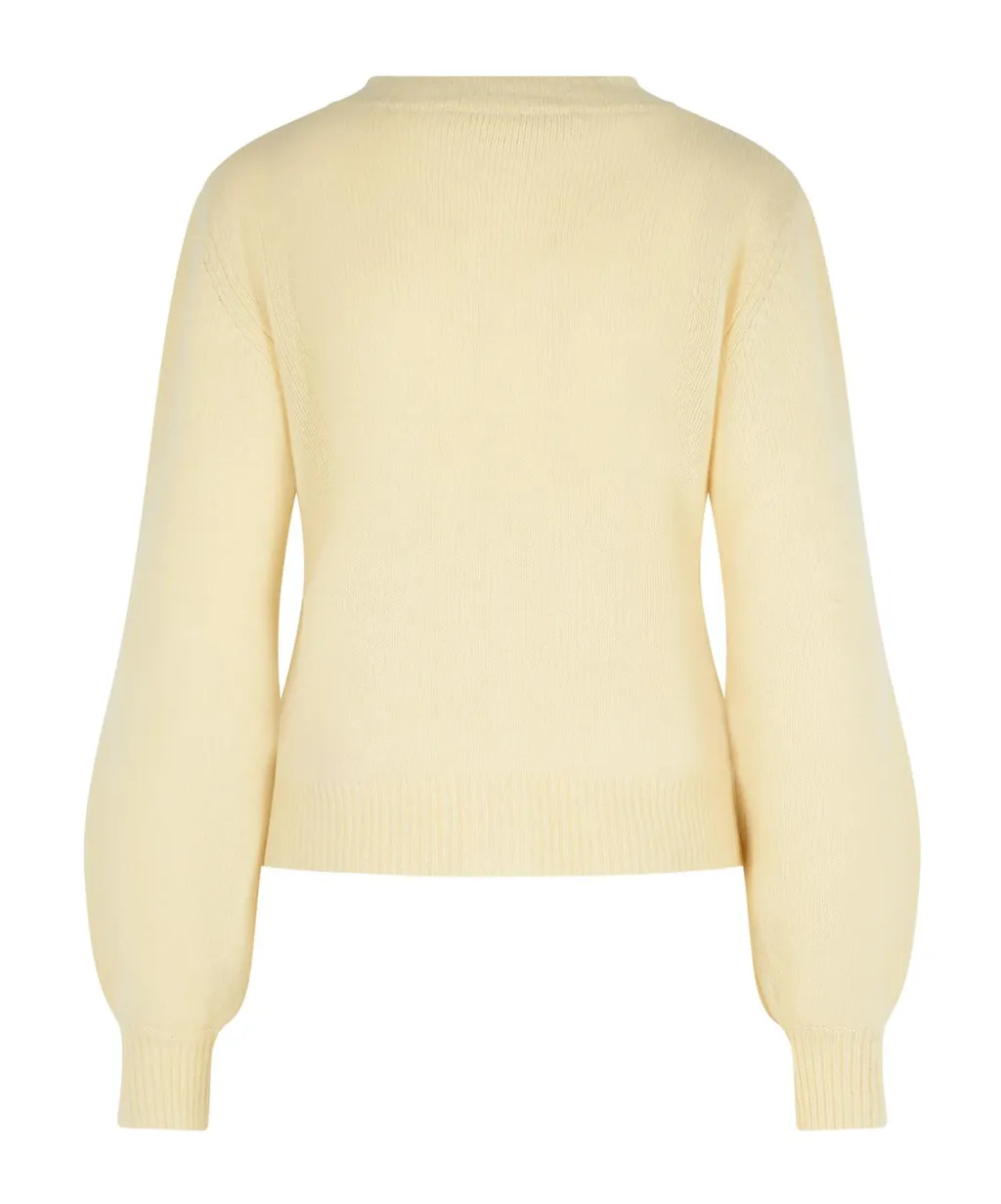Long-Sleeved Knitted Cardigan