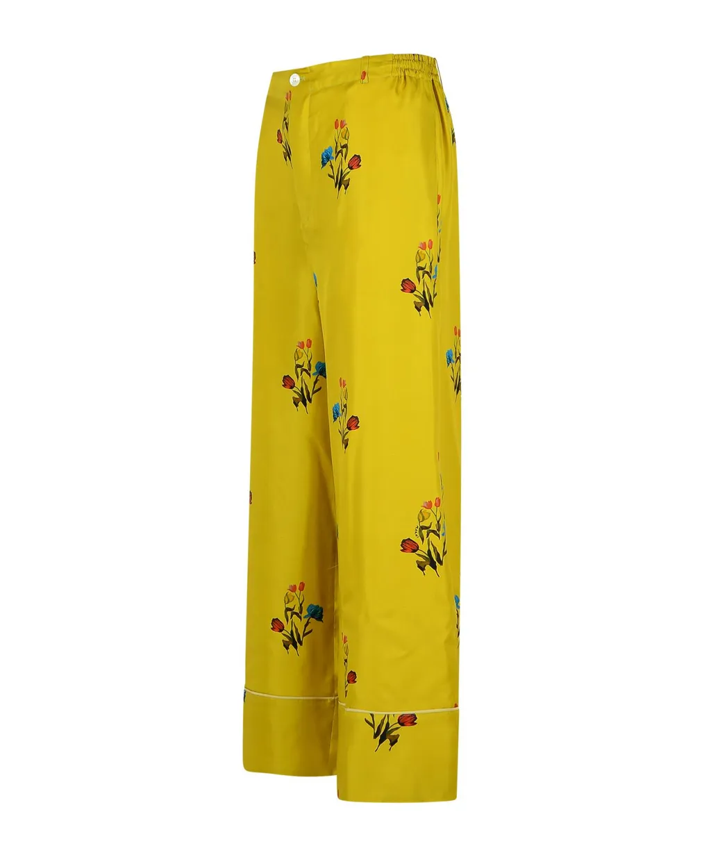 Straight-Leg Casual Pants