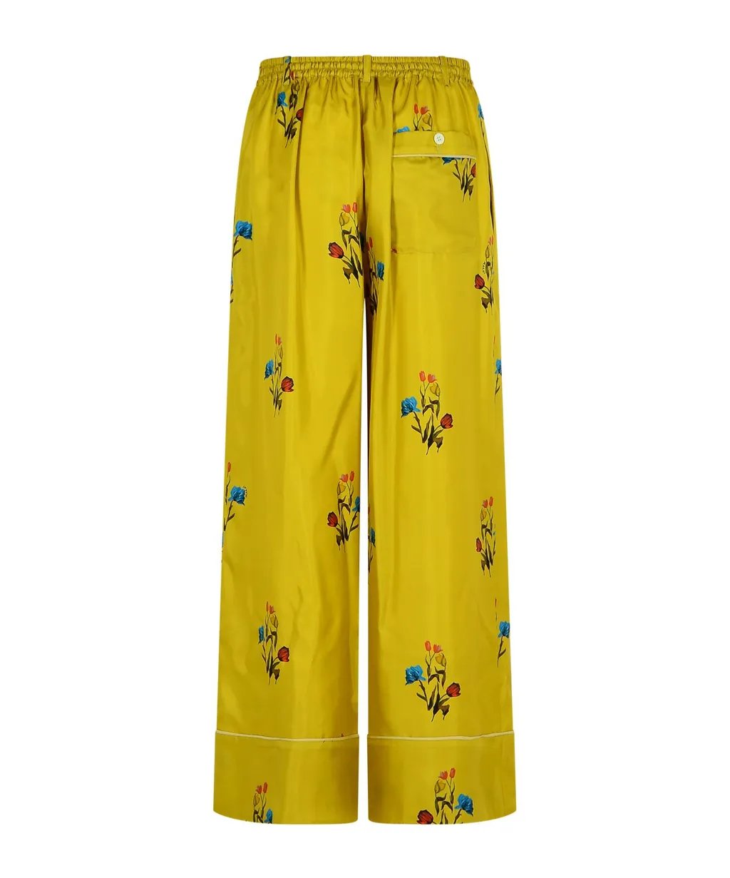 Straight-Leg Casual Pants
