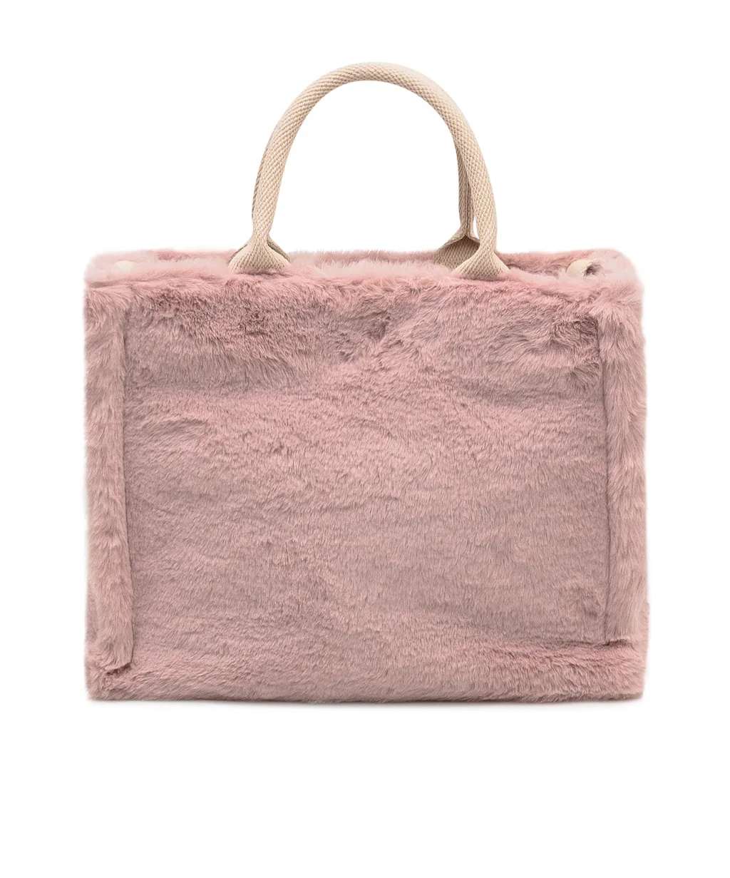 Faux-Fur Tote Bag