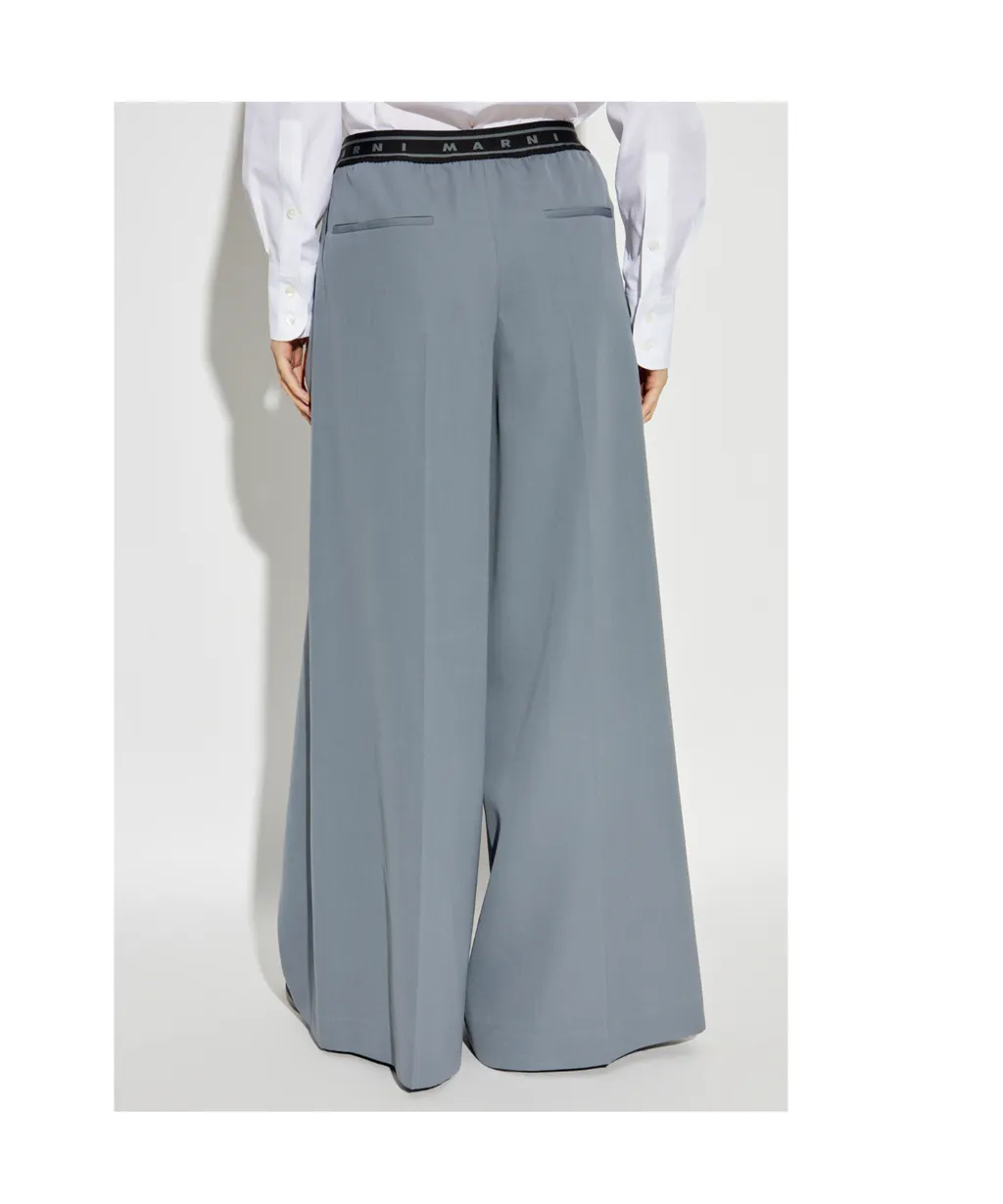 Logo Band Trousers
