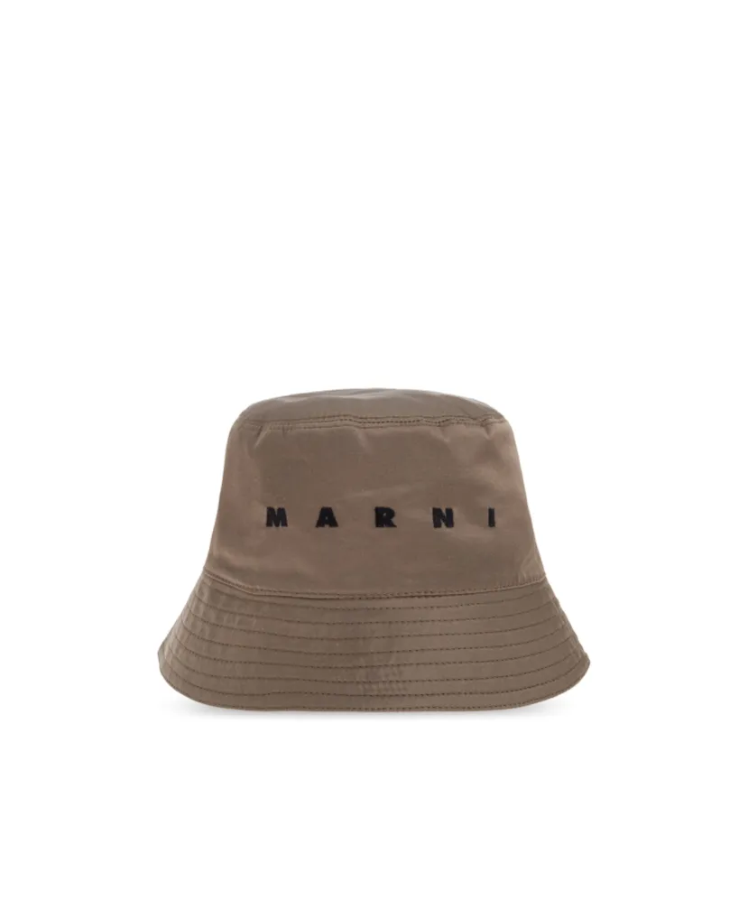 Logo-Embroidered Bucket Hat