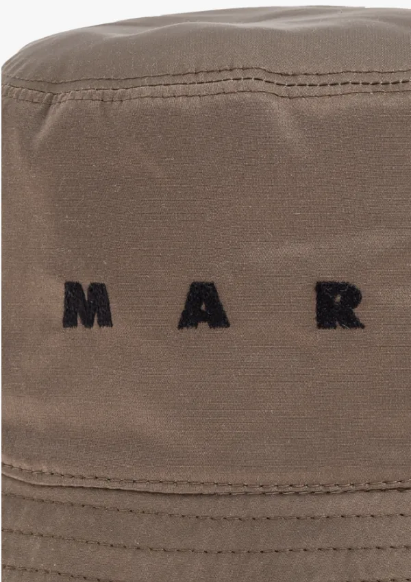 Logo-Embroidered Bucket Hat