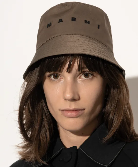 Logo-Embroidered Bucket Hat