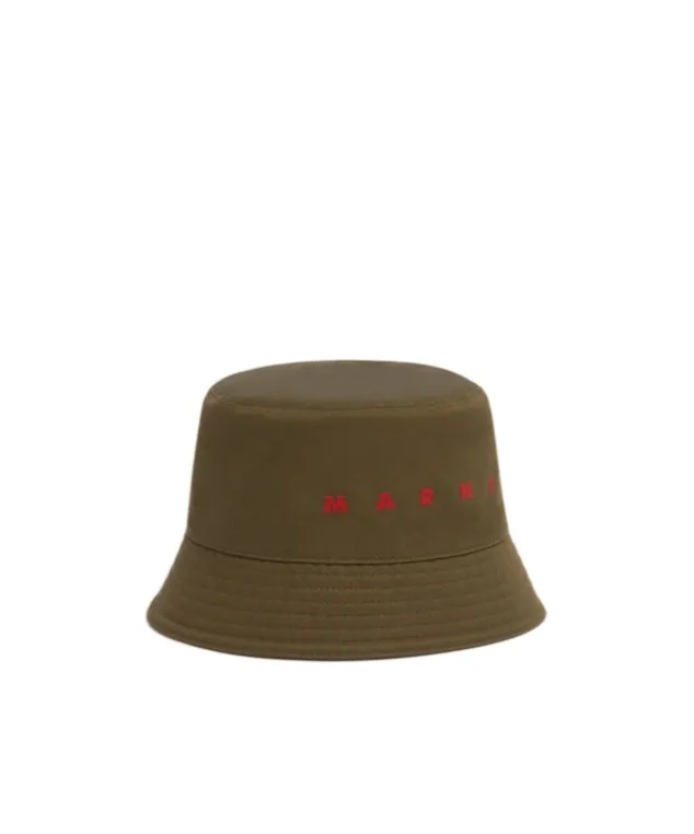Logo-Embroidered Bucket Hat