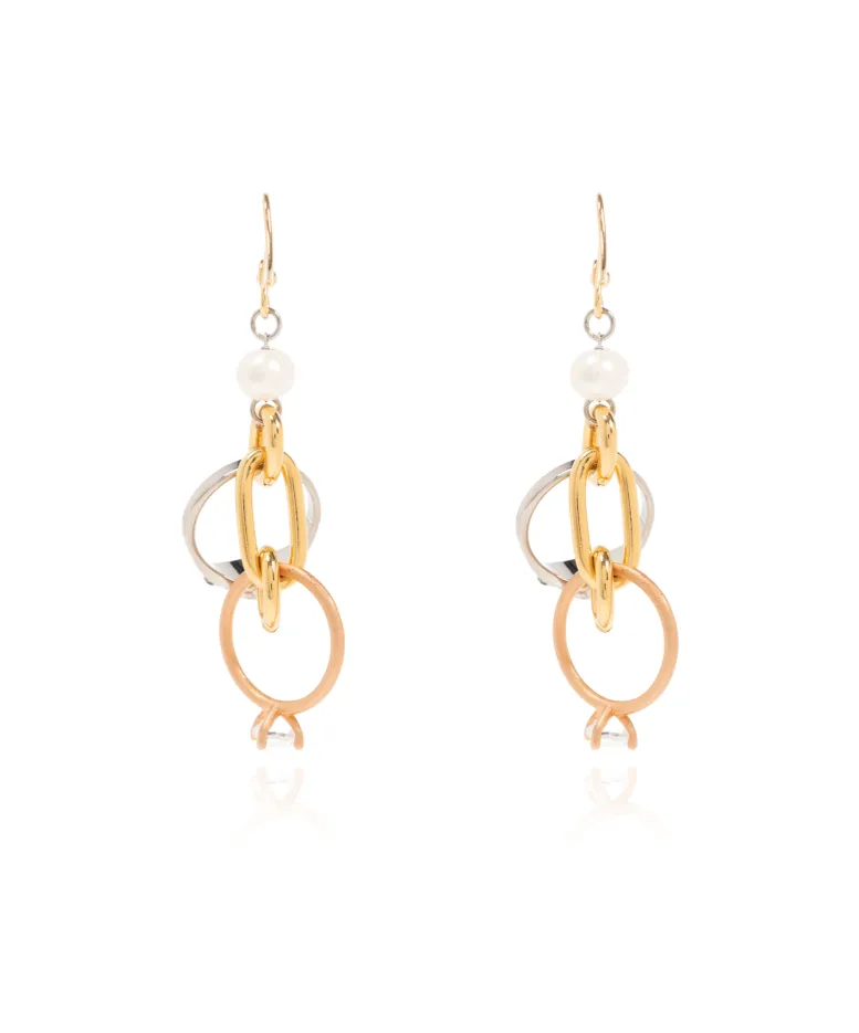 Embellished Hoop Earrings