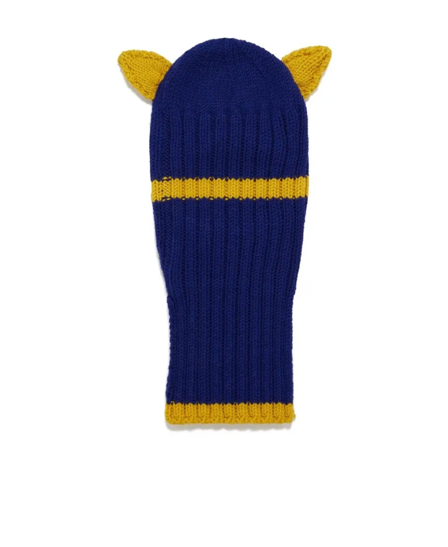 Logo-Embroidered Ribbed-Knit Balaclava