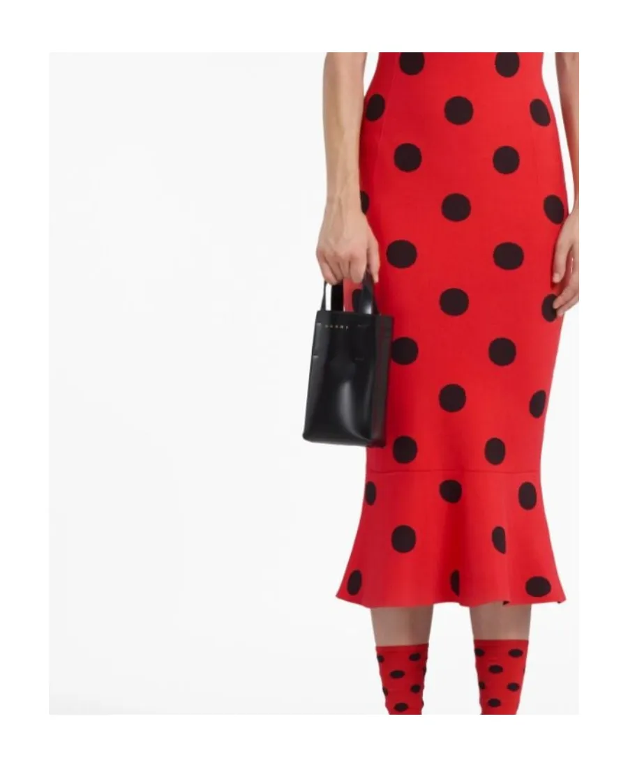 Logo Printed Top Handle Bag