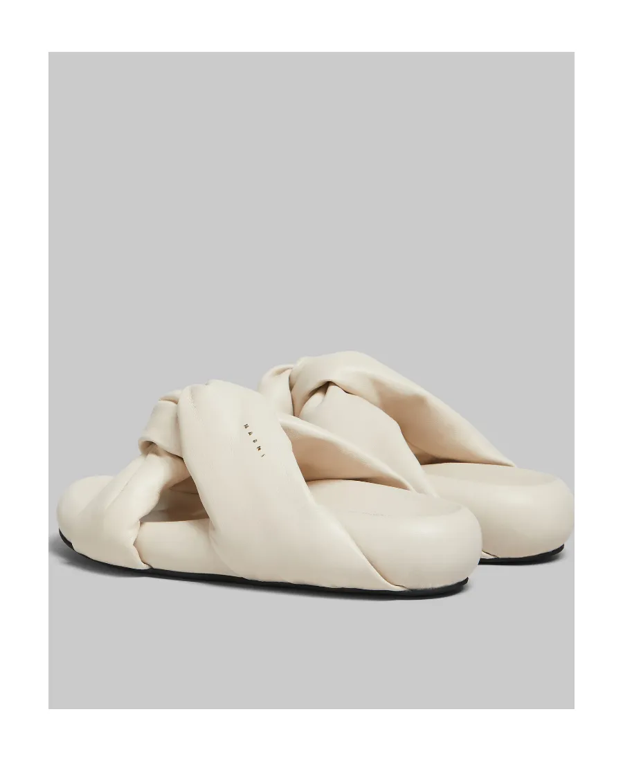 Twist Detailed Slip-On Sandals