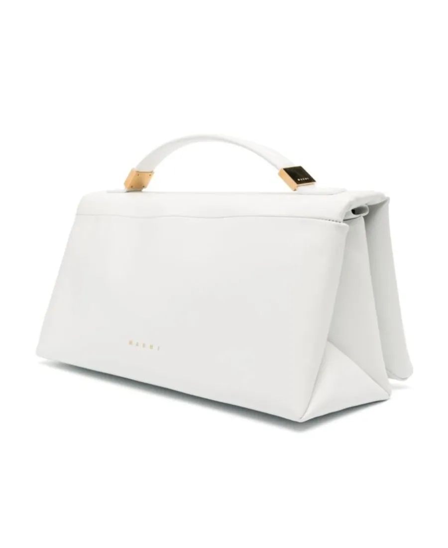 Prisma Logo-Stamp Top Handle Bag