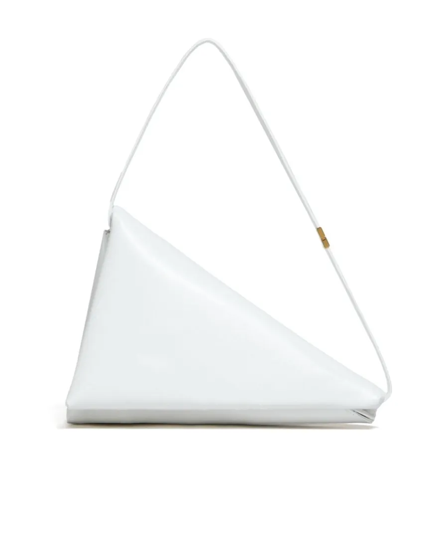Triangle Foldover Shoulder Bag
