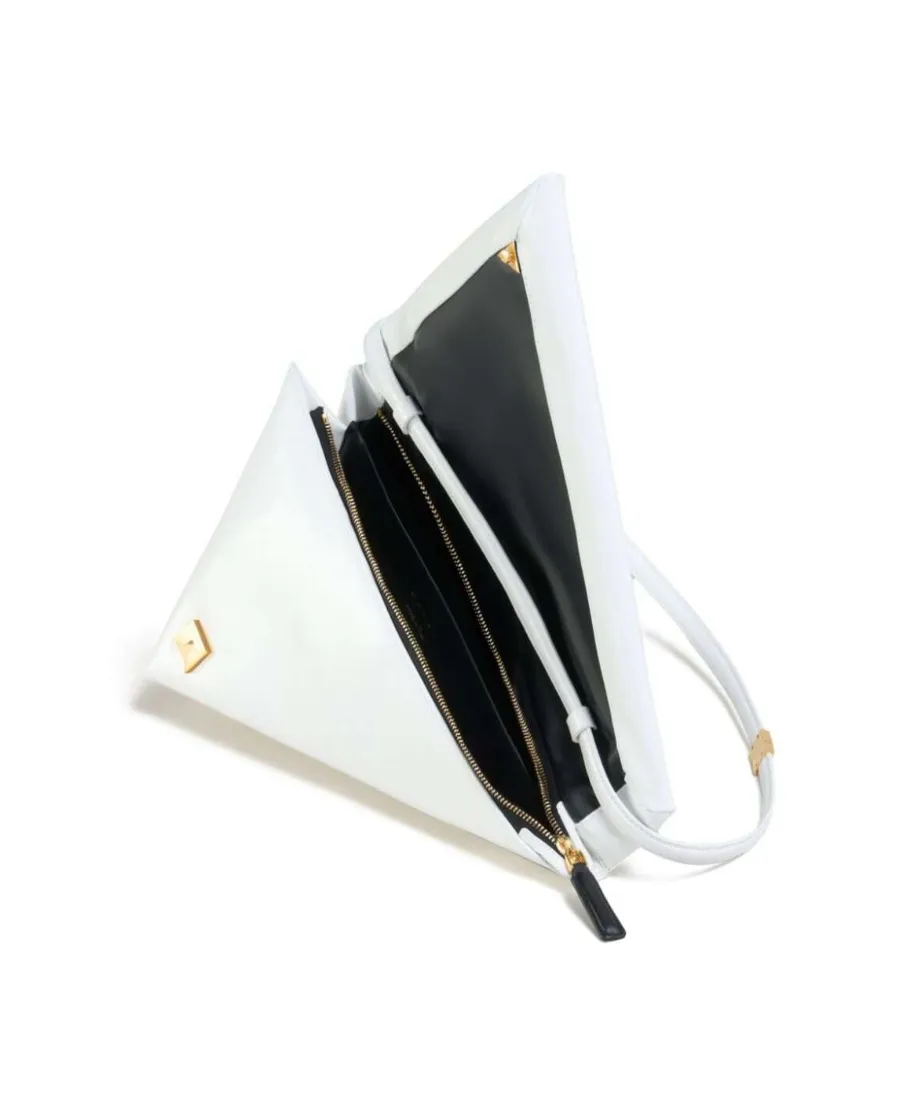 Triangle Foldover Shoulder Bag