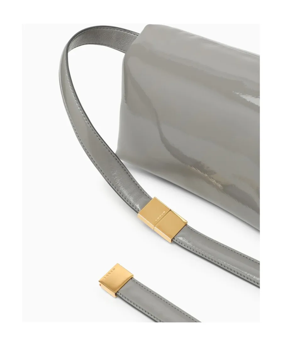 Small Prisma Patent Shoulder Bag