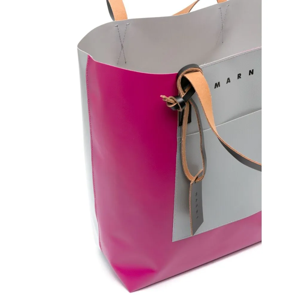 Tribeca Two-Tone Shopping Bag