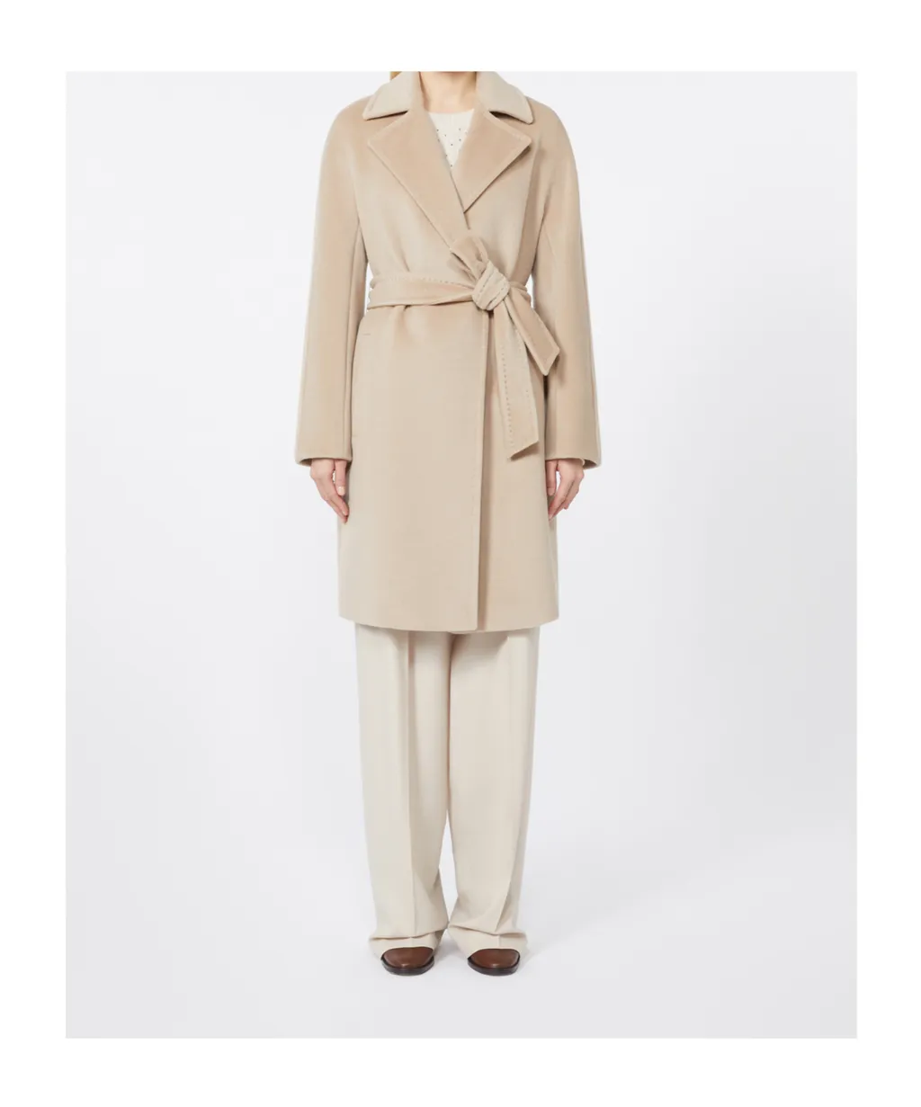 Studio Long-Sleeved Belted Coat