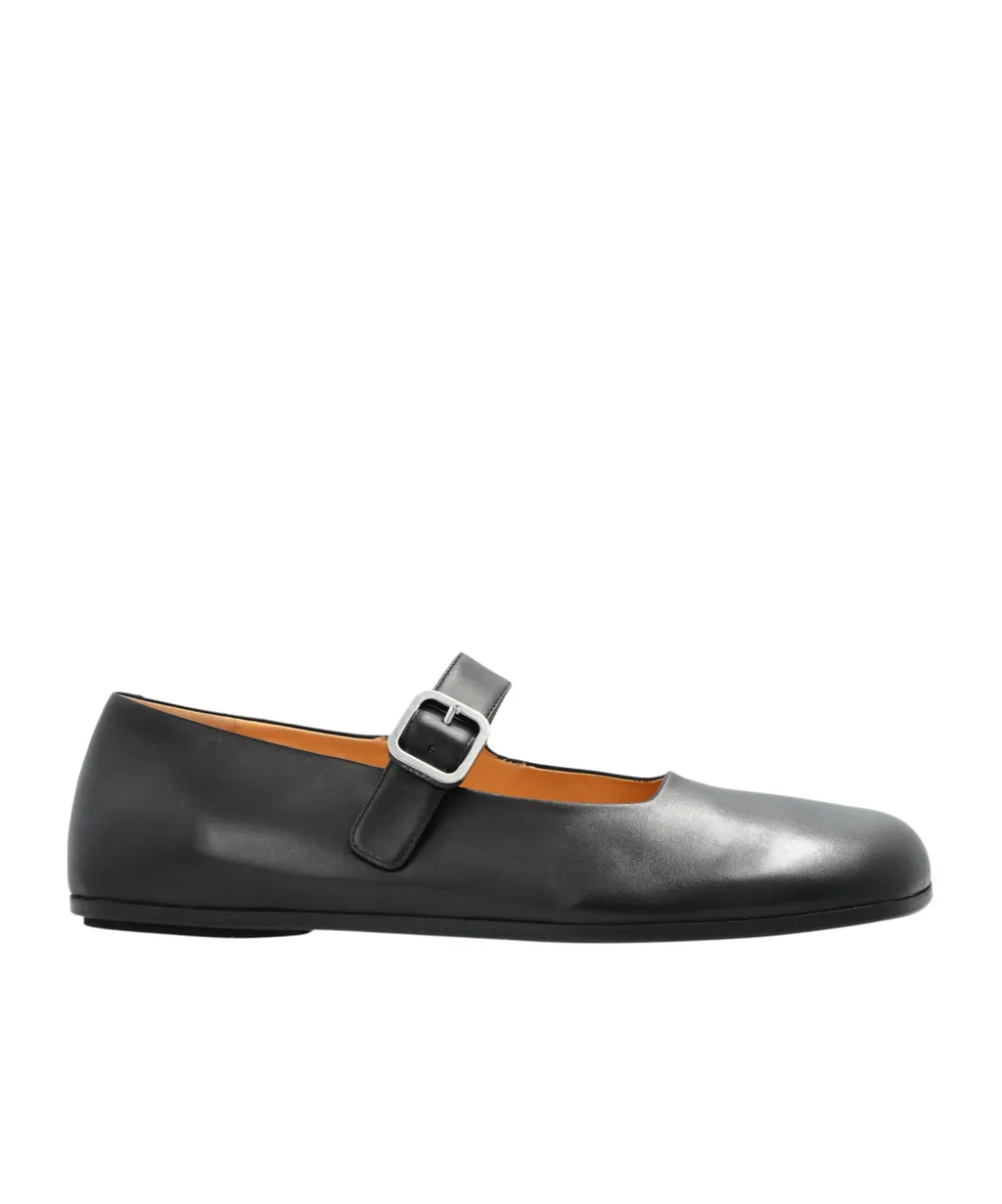 Square Toe Slip-On Ballerina Shoes