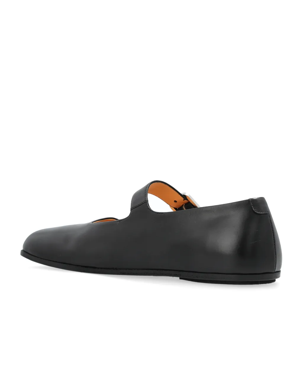 Square Toe Slip-On Ballerina Shoes