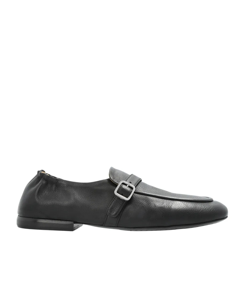 Round-Toe Slip-On Loafers