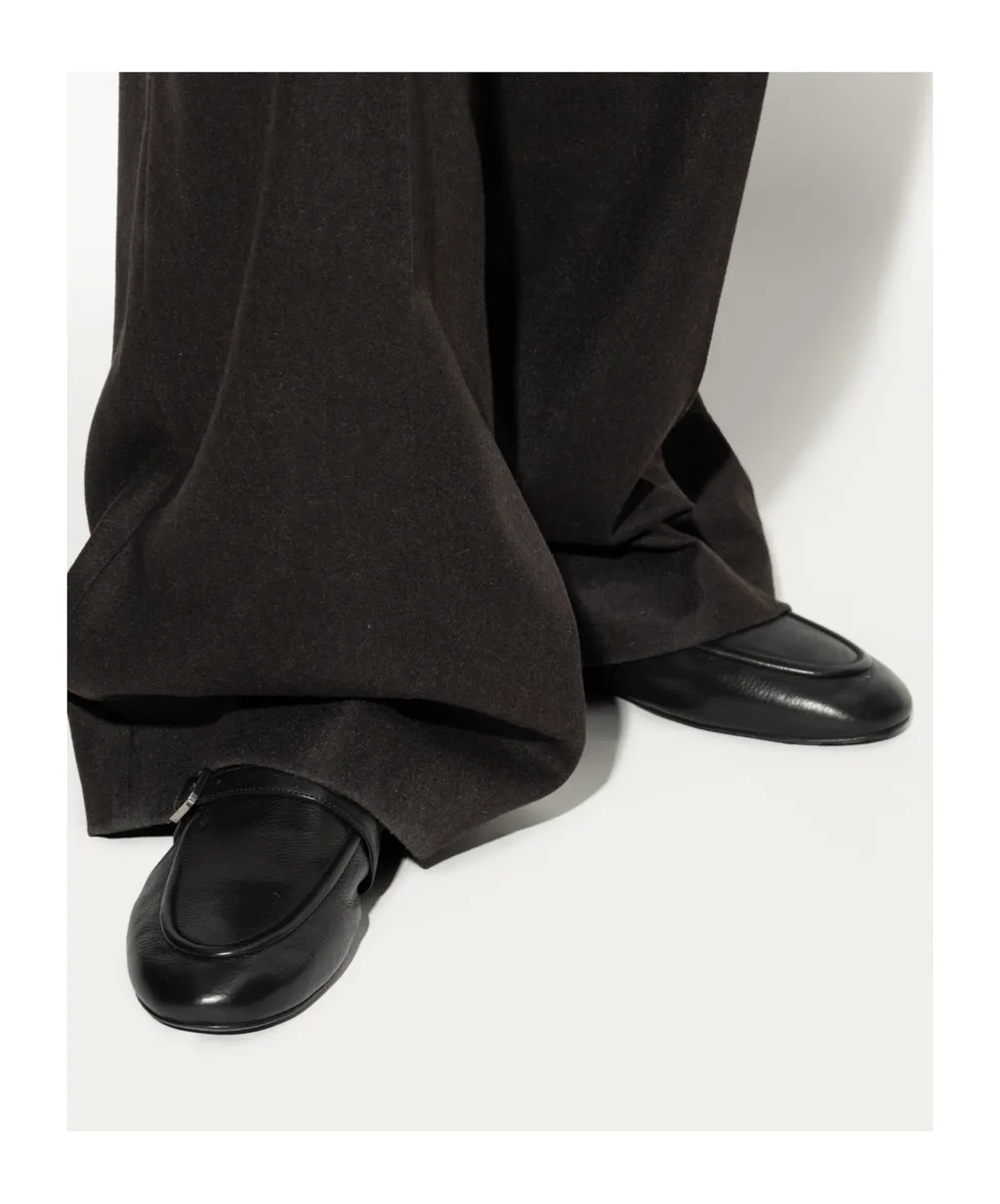 Round-Toe Slip-On Loafers