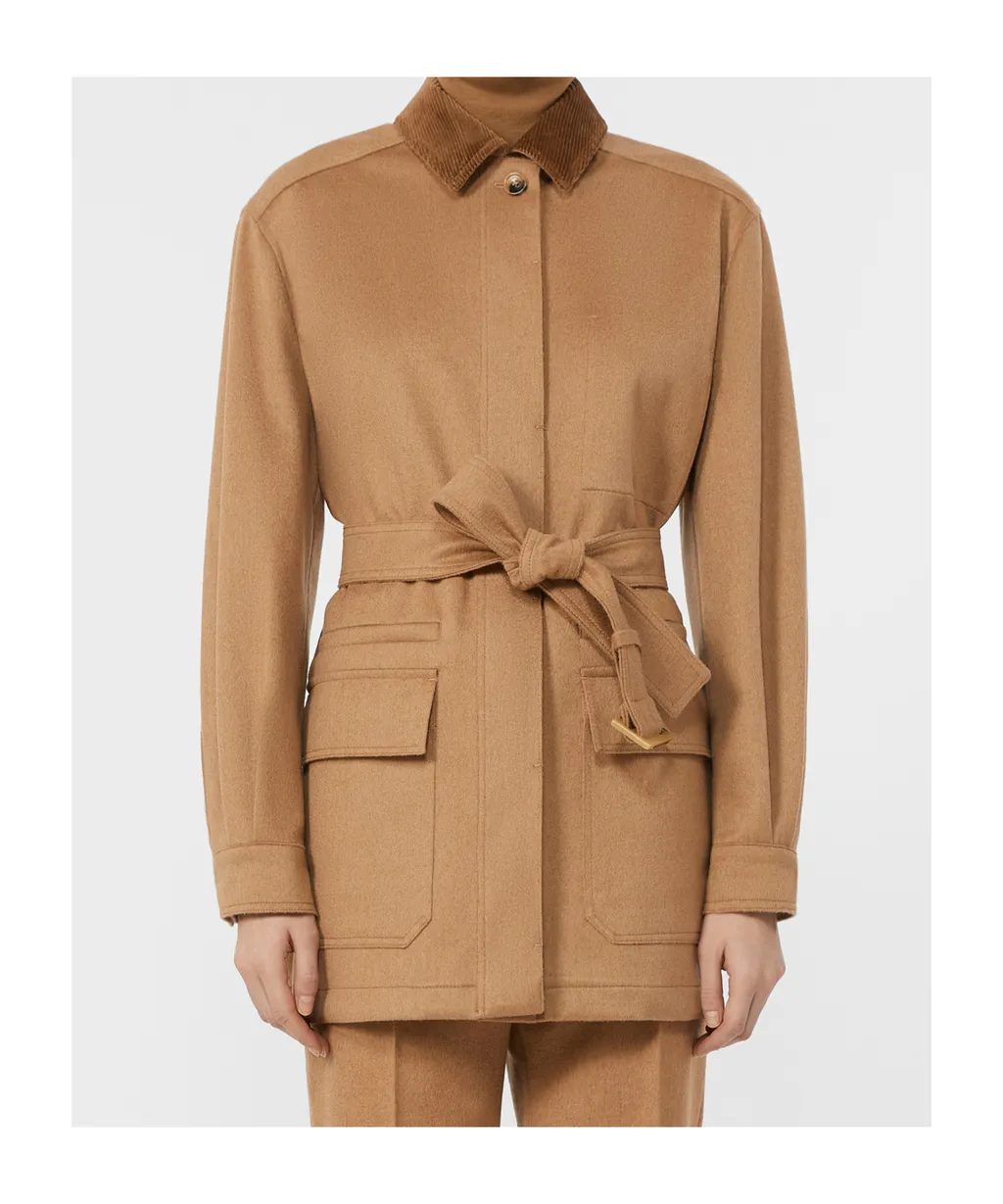 Collared Belted Jacket