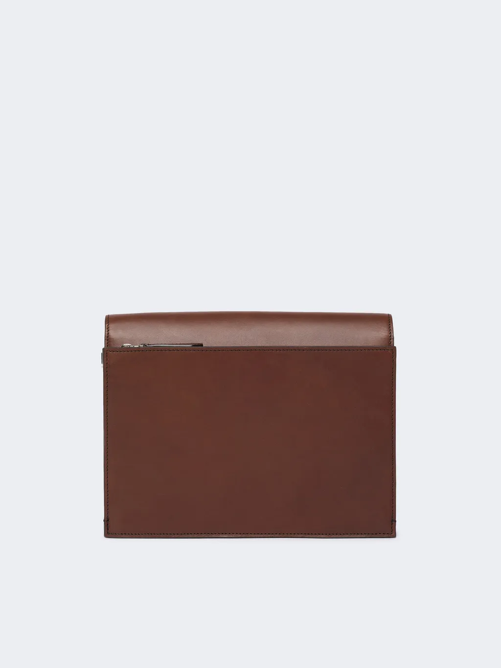 Logo-Engraved Shoulder Bag