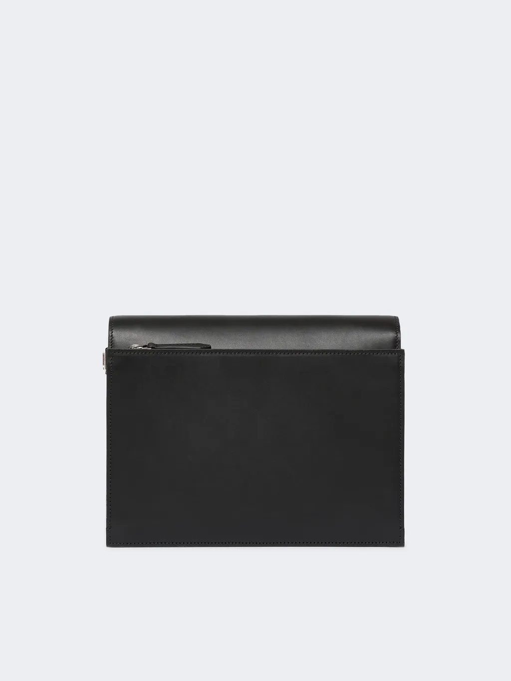 Logo-Engraved Shoulder Bag