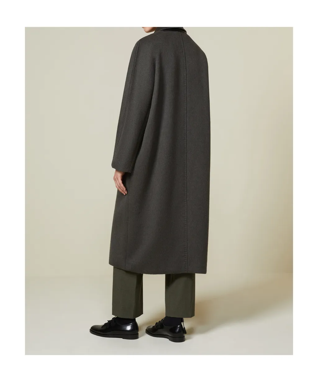 Angus Double-Breasted Oversized Coat