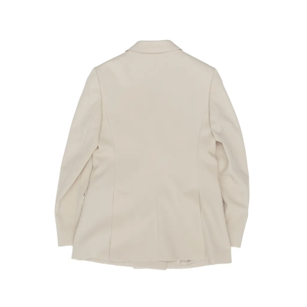 Double-Breasted Long-Sleeved Jacket