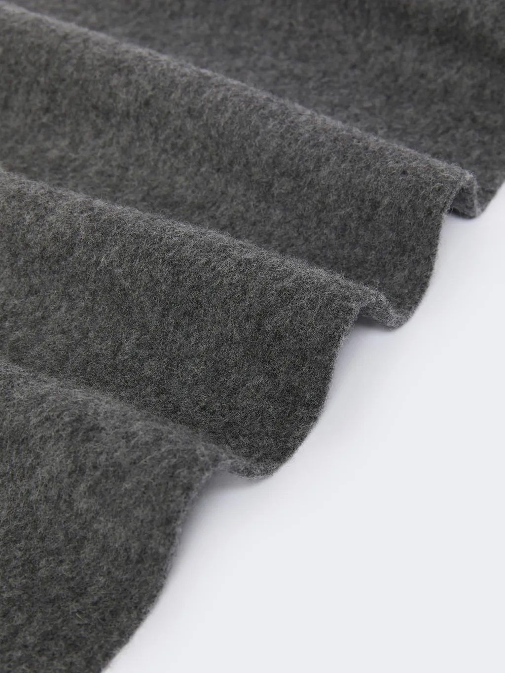 Embroidered Wool Scarf